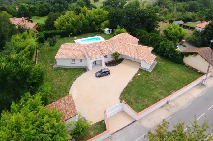 Terrassement autour habitation