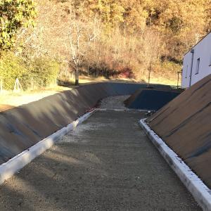 Terrassement chemin d'accès