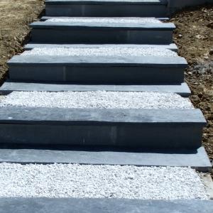 Réalisation d'un escalier type "pas japonnais"