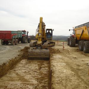 Construction d'un hangar agricole