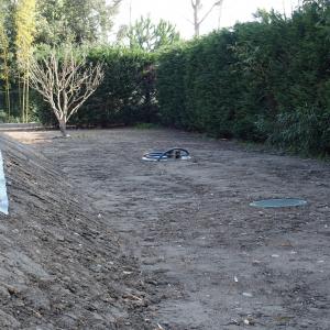 Terrassement autour habitation