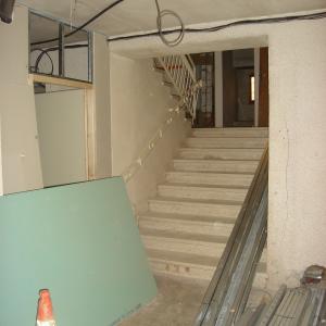 Rénovation d'un immeuble à usage de bureaux