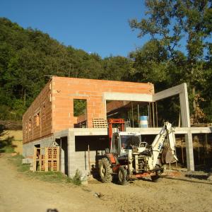 Construction d'une maison d'habitation 