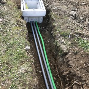 Travaux de réseau électrique
