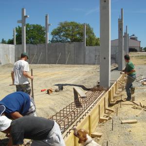 Construction d'un hangar agricole