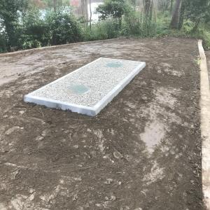Mise en place d'une fosse septique