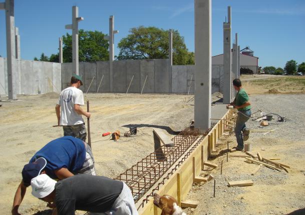 construction bâtiment agricole