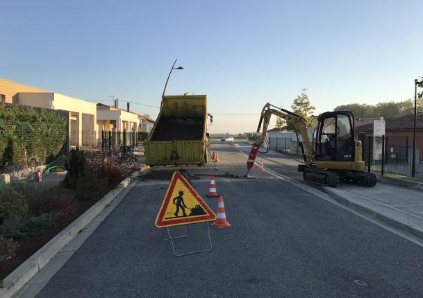 VRD Travaux voie publique