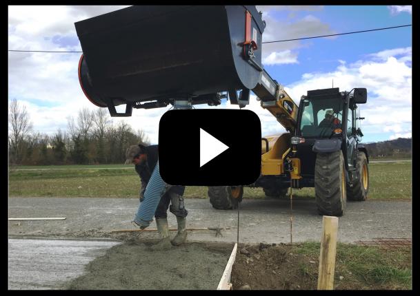 Réalisation d une dalle abri bus